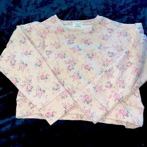 Kidpik- Nomad Floral Fleece top & skirt